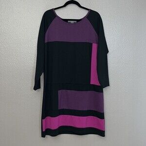 Reroute woman’s Color block dress Large
